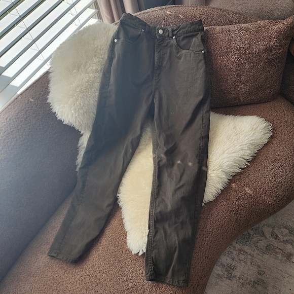 Kotn Antifit Green Denim Jeans - Picture 1 of 8